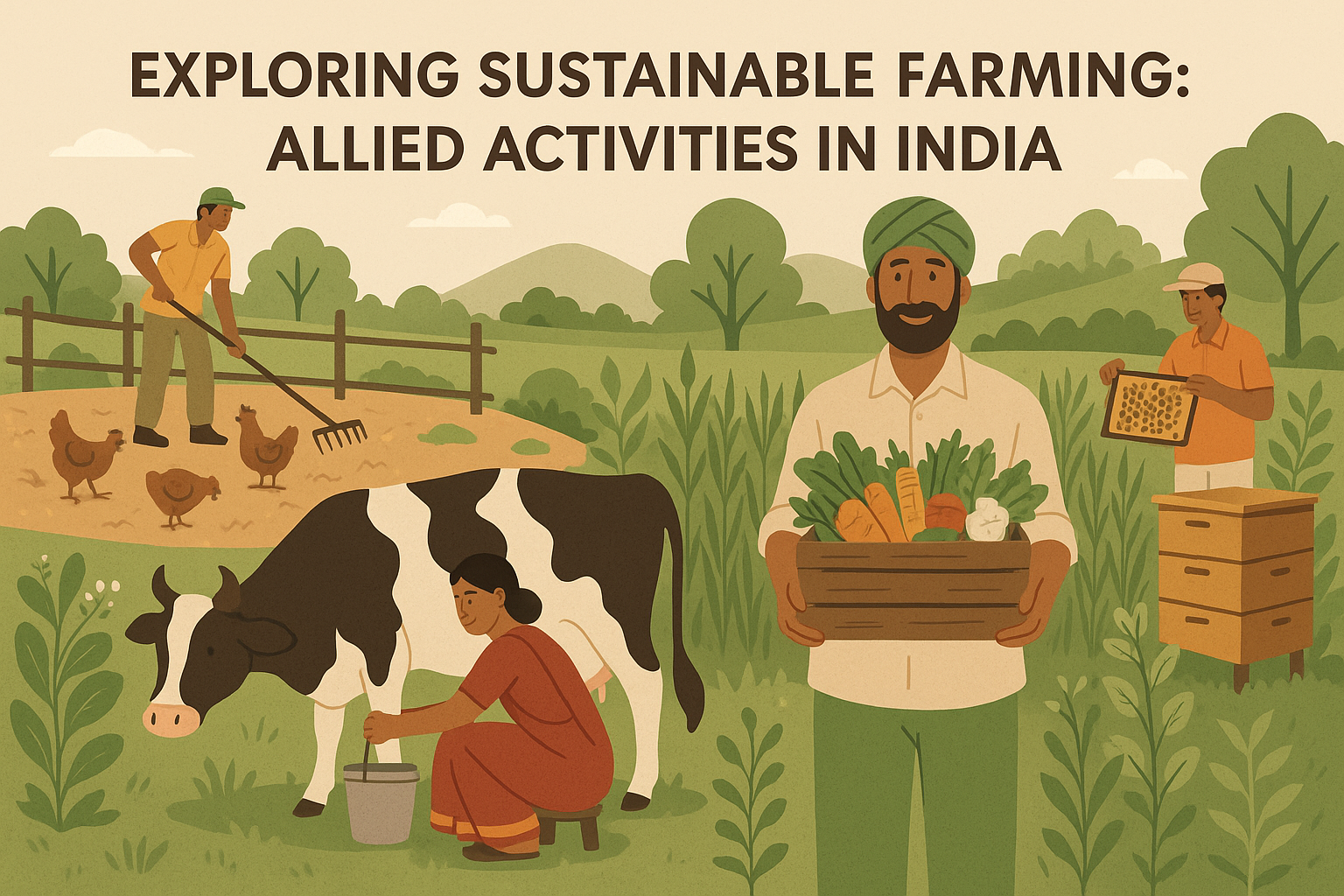 Exploring Sustainable Farming: Allied Activities in India