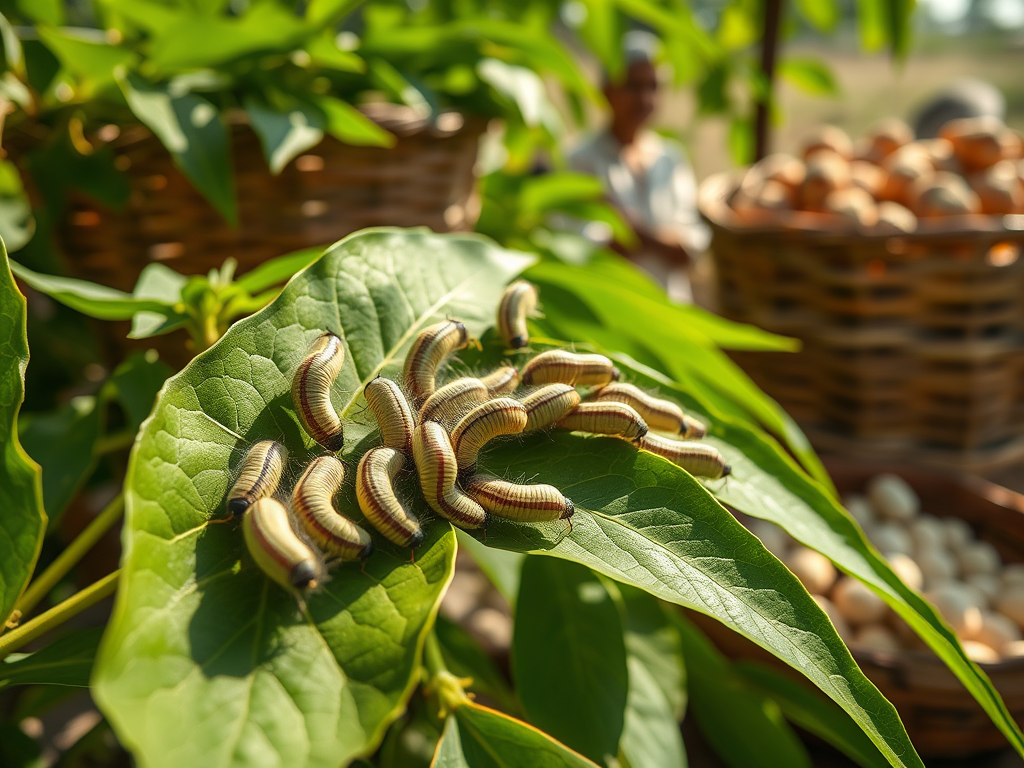 Silk farming - krishicenter