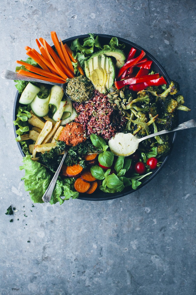 Healthy Veggie Bowl-krishicenter