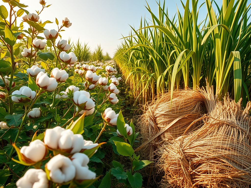 Cash Crops: Cotton, Sugarcane, and&nbsp;Jute