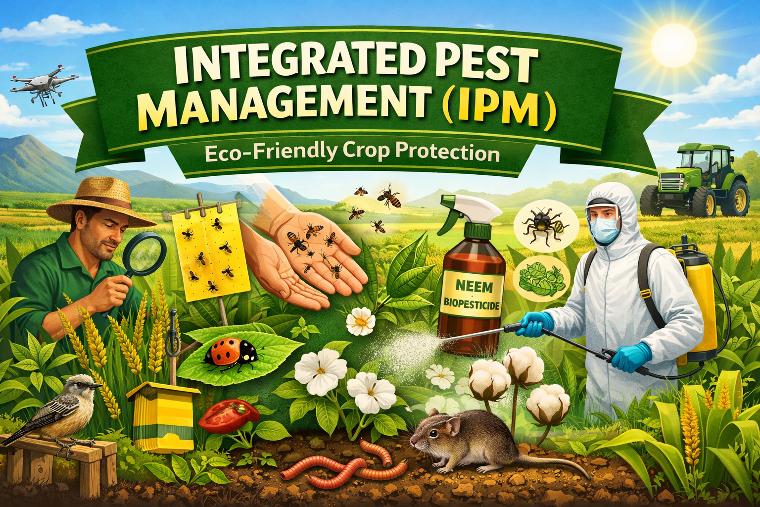 Integrated Pest Management (IPM): A Sustainable Approach to Crop&nbsp;Protection