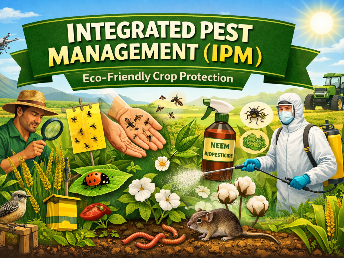 Integrated Pest Management (IPM): A Sustainable Approach to Crop&nbsp;Protection