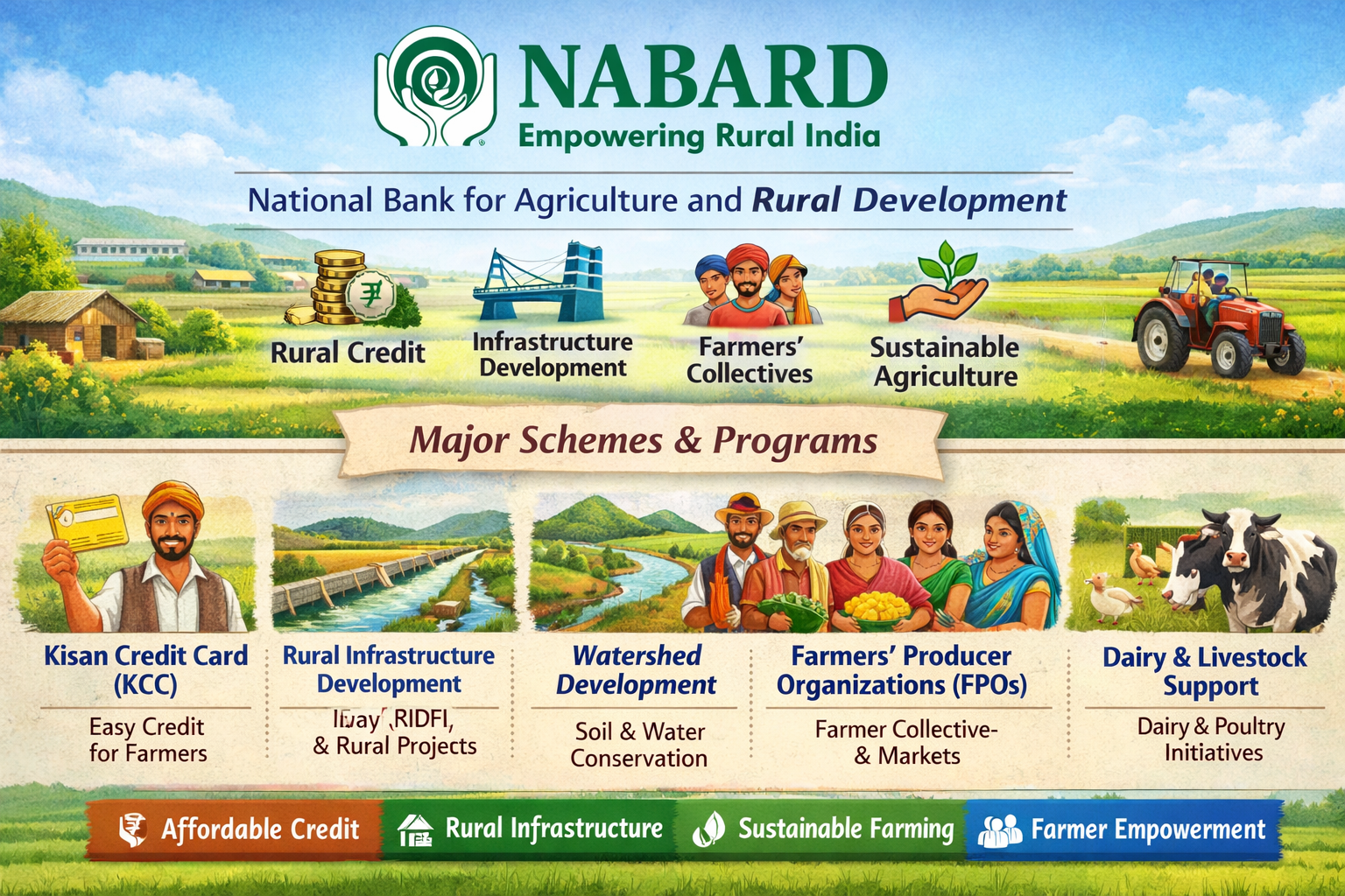 NABARD – Key Institution for Rural&nbsp;India