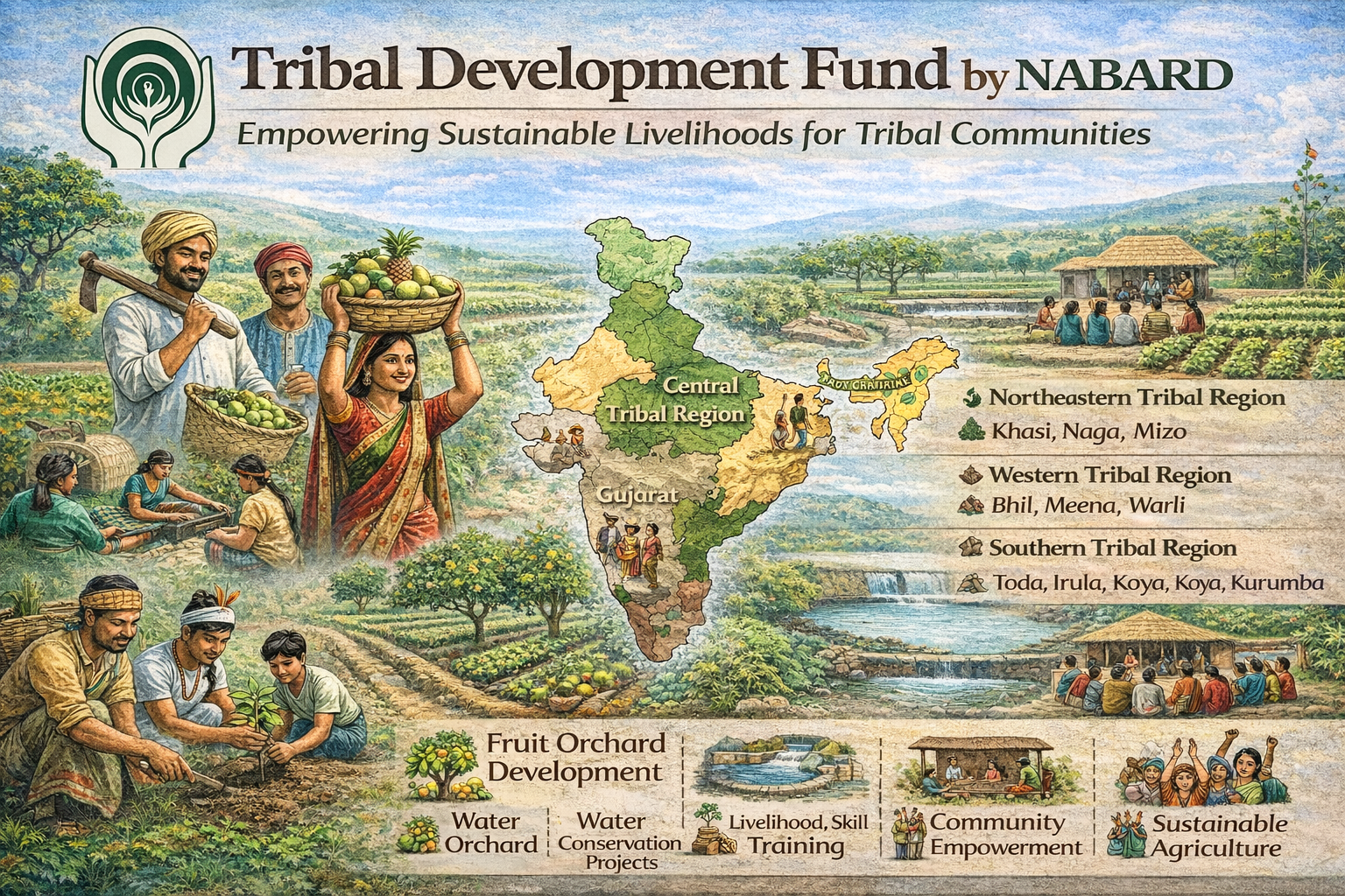 Tribal Development Fund by NABARD: Developing Tribal&nbsp;Regions