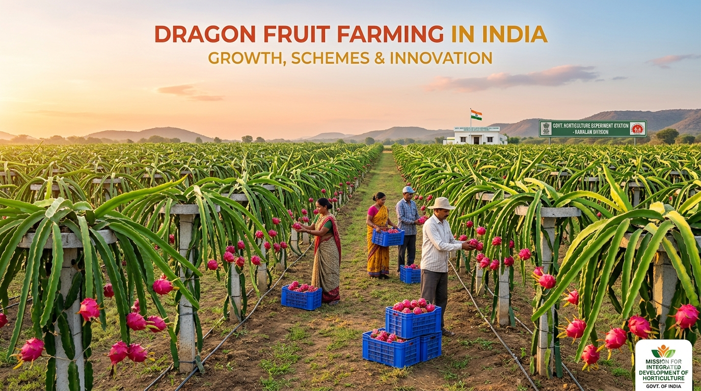 Dragon Fruit Farming in&nbsp;India
