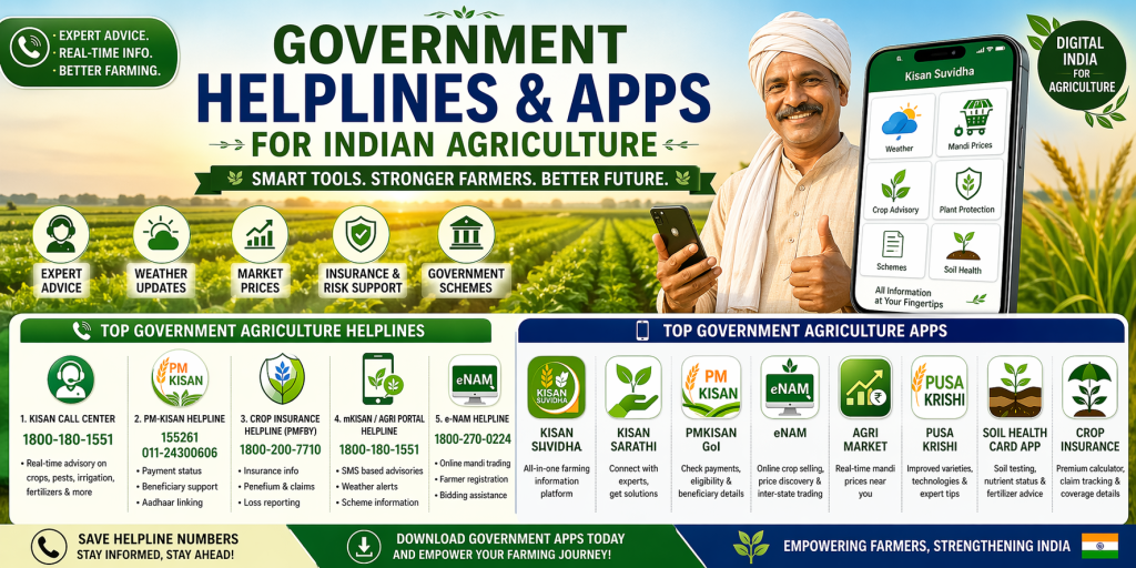 Kisan Helpline Portal Contact Details - Krishicenter
