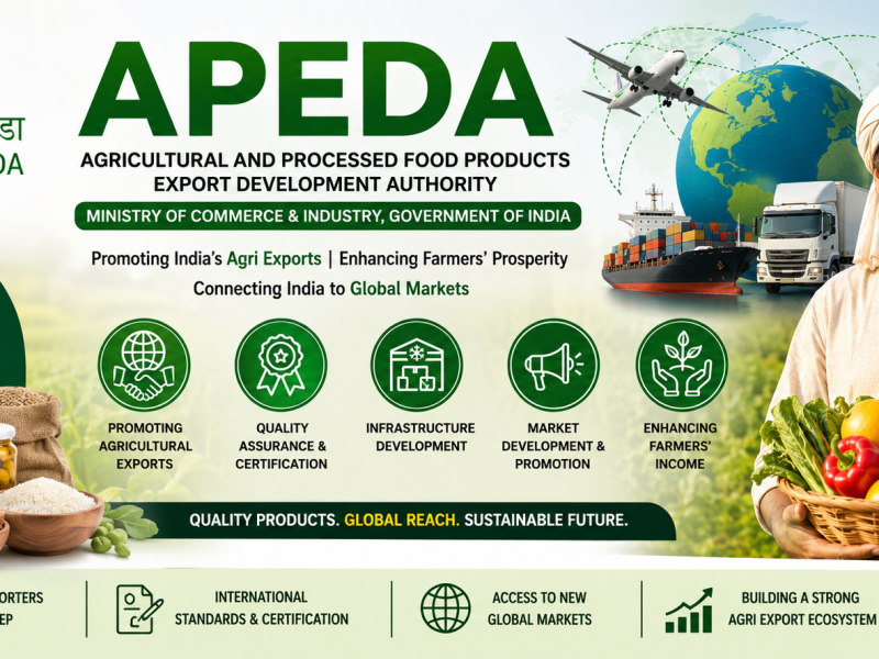 APEDA (Agricultural and Processed Food Products Export Development&nbsp;Authority)