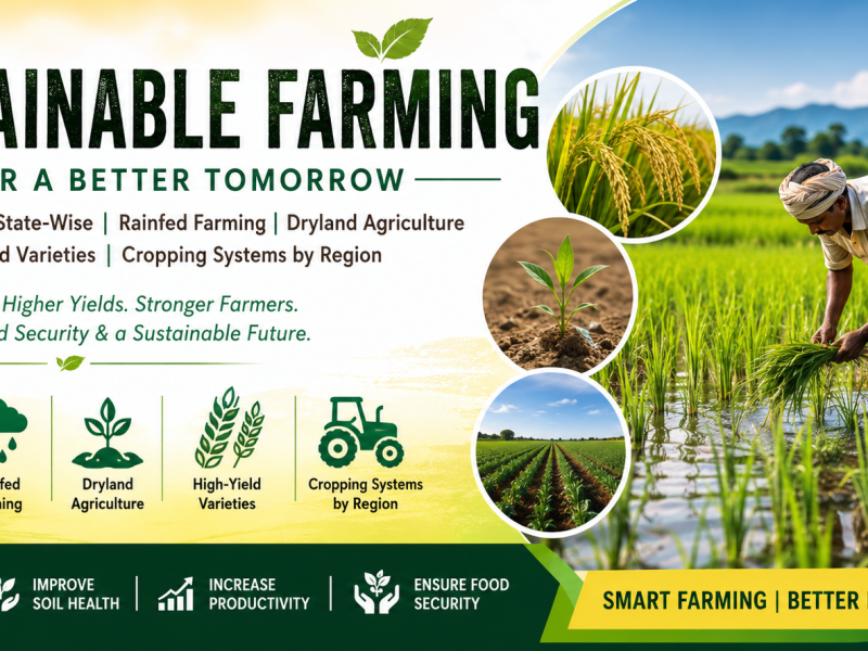 Rice Cultivation – Rainfed Farming, Dryland Agriculture & Cropping&nbsp;Systems